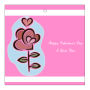 Top and Bottom Valentine Square Favor Tag 2x2